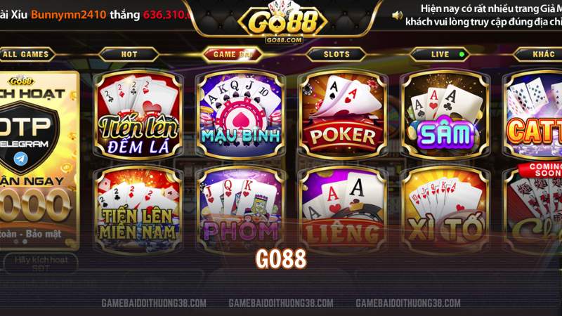 Go88 – Cổng Game Dẫn Đầu Xu Hướng Đặt Cược