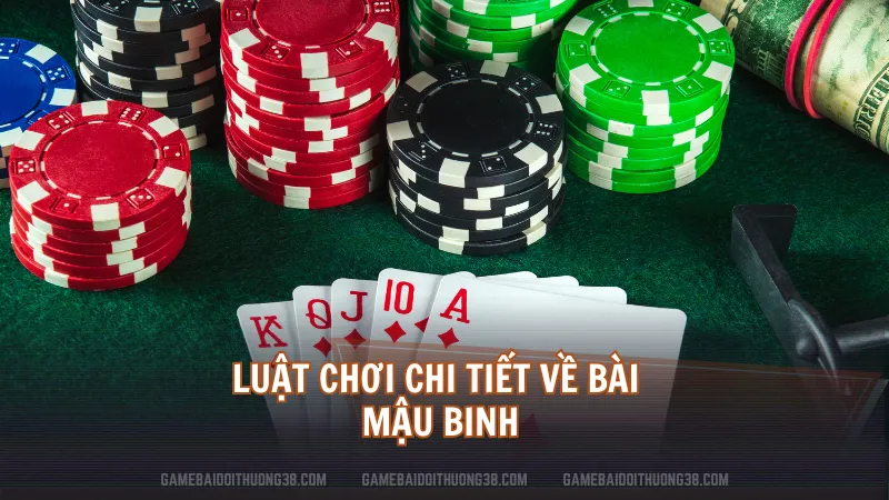 Luật chơi chi tiết về bài Mậu Binh