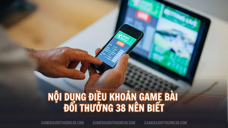 Nội dung điều khoản Game Bài Đổi Thưởng 38 nên biết