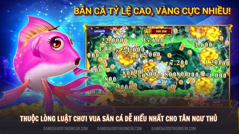 Thuộc Lòng Luật Chơi Vua Săn Cá Dễ Hiểu Nhất Cho Tân Ngư Thủ 